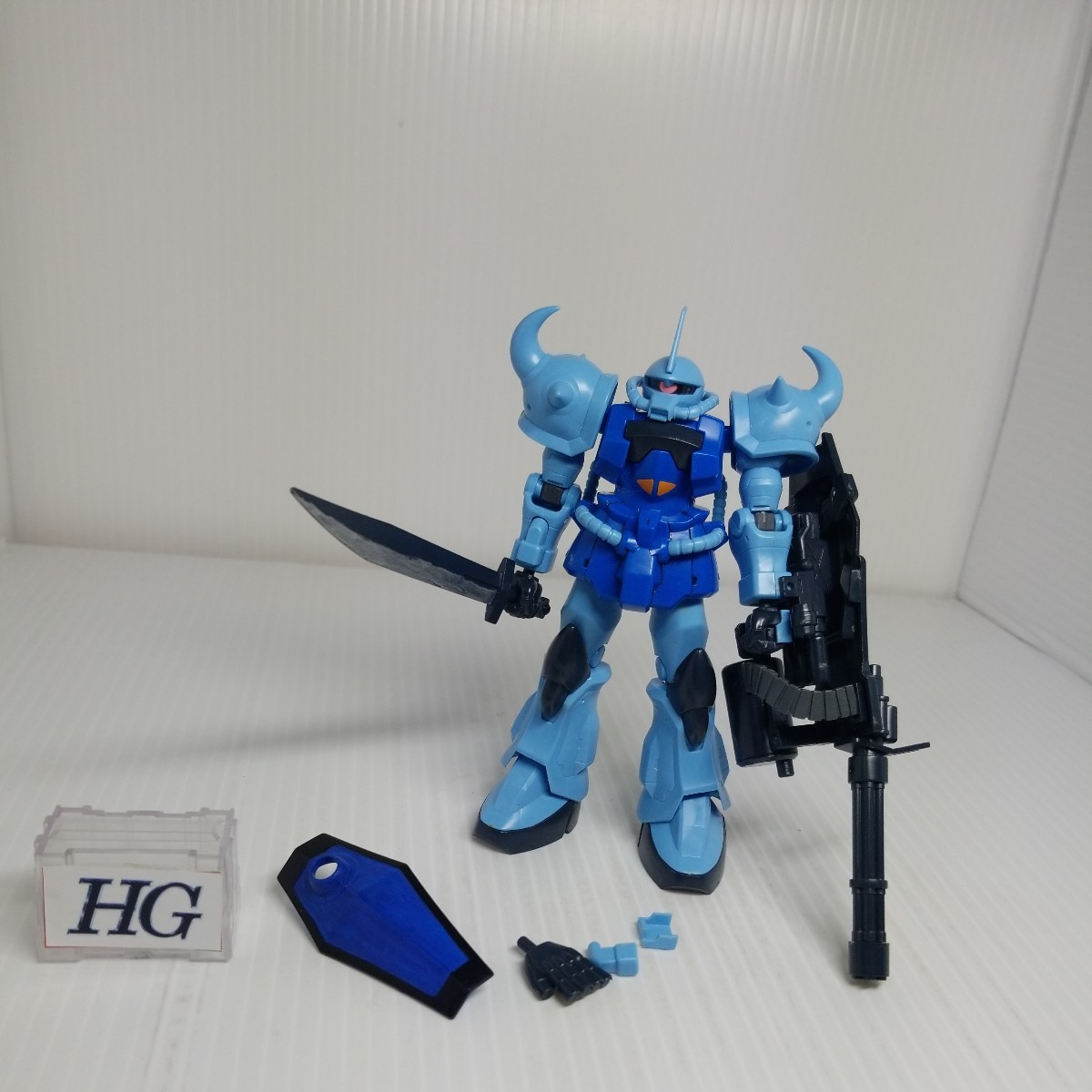 N-70g 3/4 HG グフカスタム ガンダム 同梱可 ガンプラ ジャンク_画像1