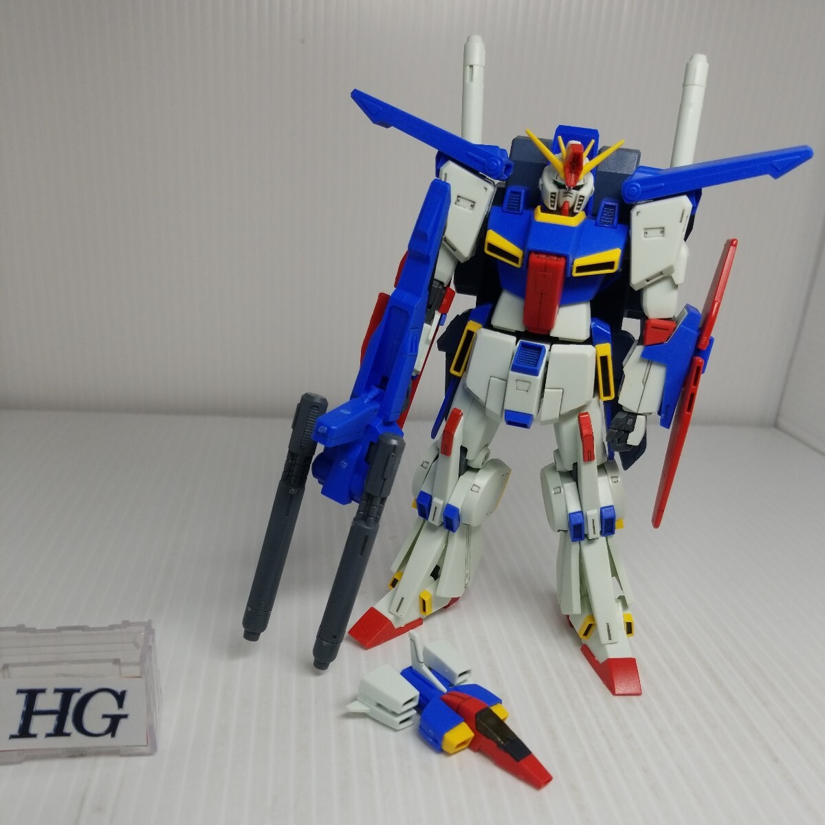 C-120g 3/21 HG ZZ ガンダム つや消し 同梱可 ガンプラ ジャンク_画像1