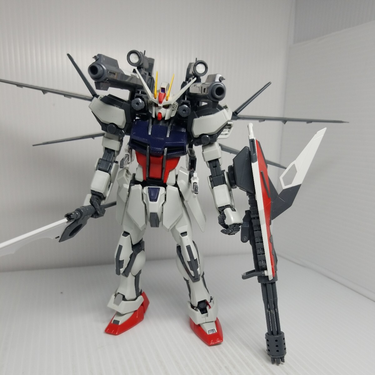 A-200g 3/26 MG ストライク+I.W.S.P. ガンダム 同梱可 ガンプラ ジャンク_画像4