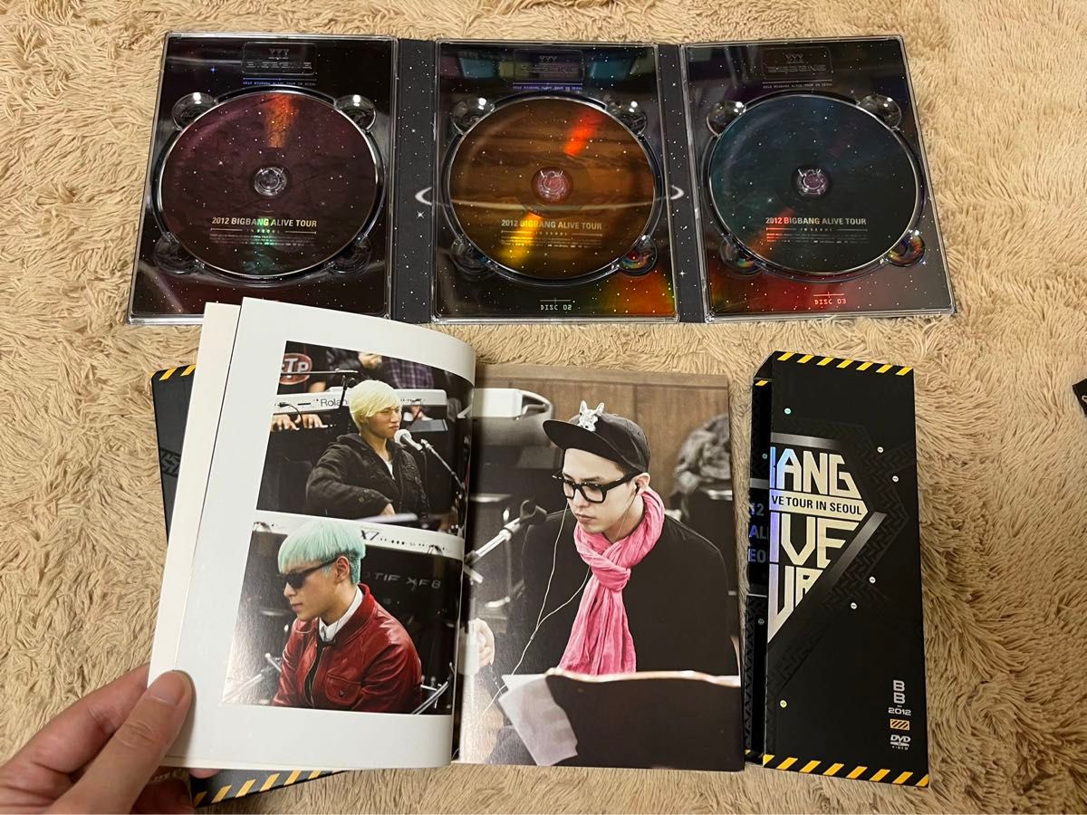 BIGBANG 3DVD/2012 BIGBANG ALIVE TOUR IN SEOUL 初回生産限定13/2/6発売