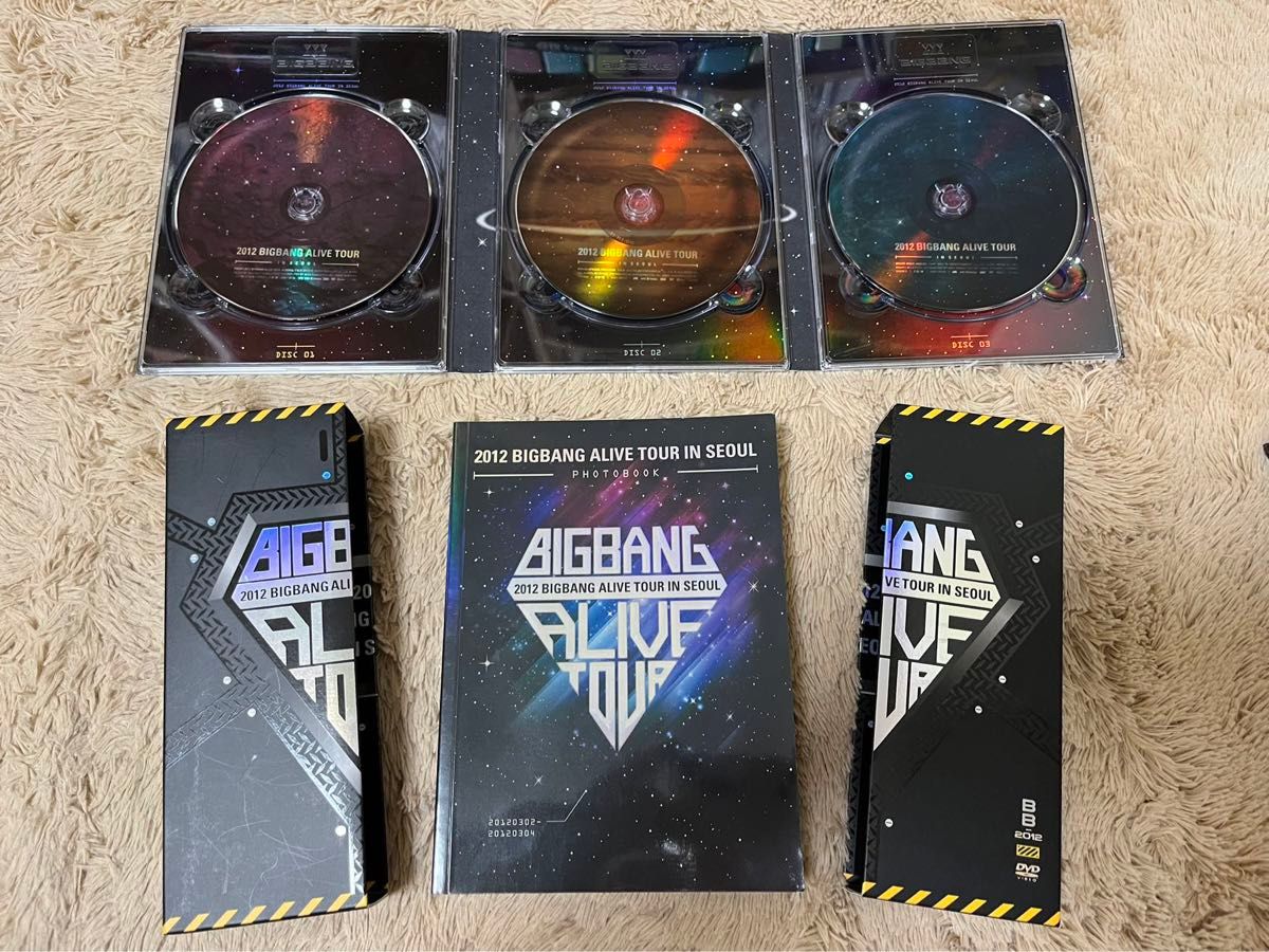 BIGBANG 3DVD/2012 BIGBANG ALIVE TOUR IN SEOUL 初回生産限定13/2/6発売