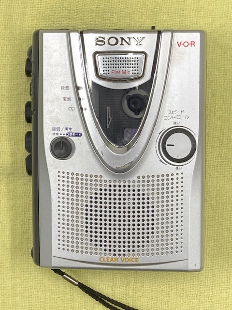 返品可　SONY カセットテープレコーダー TCM-400　　メンテナンス済み（整備品）_画像1