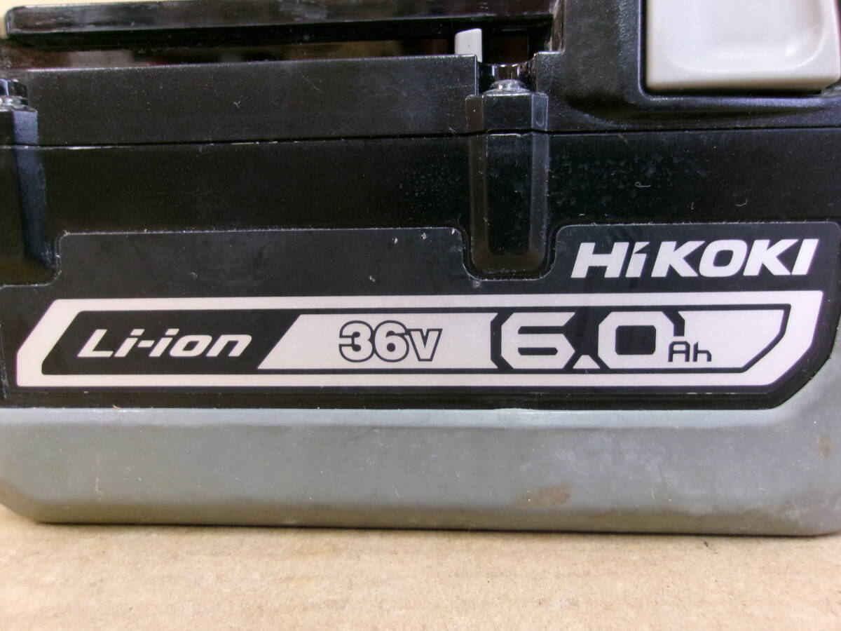 HiKOKI　リチウムイオン蓄電池　BSL 3660 ジャンク_画像2