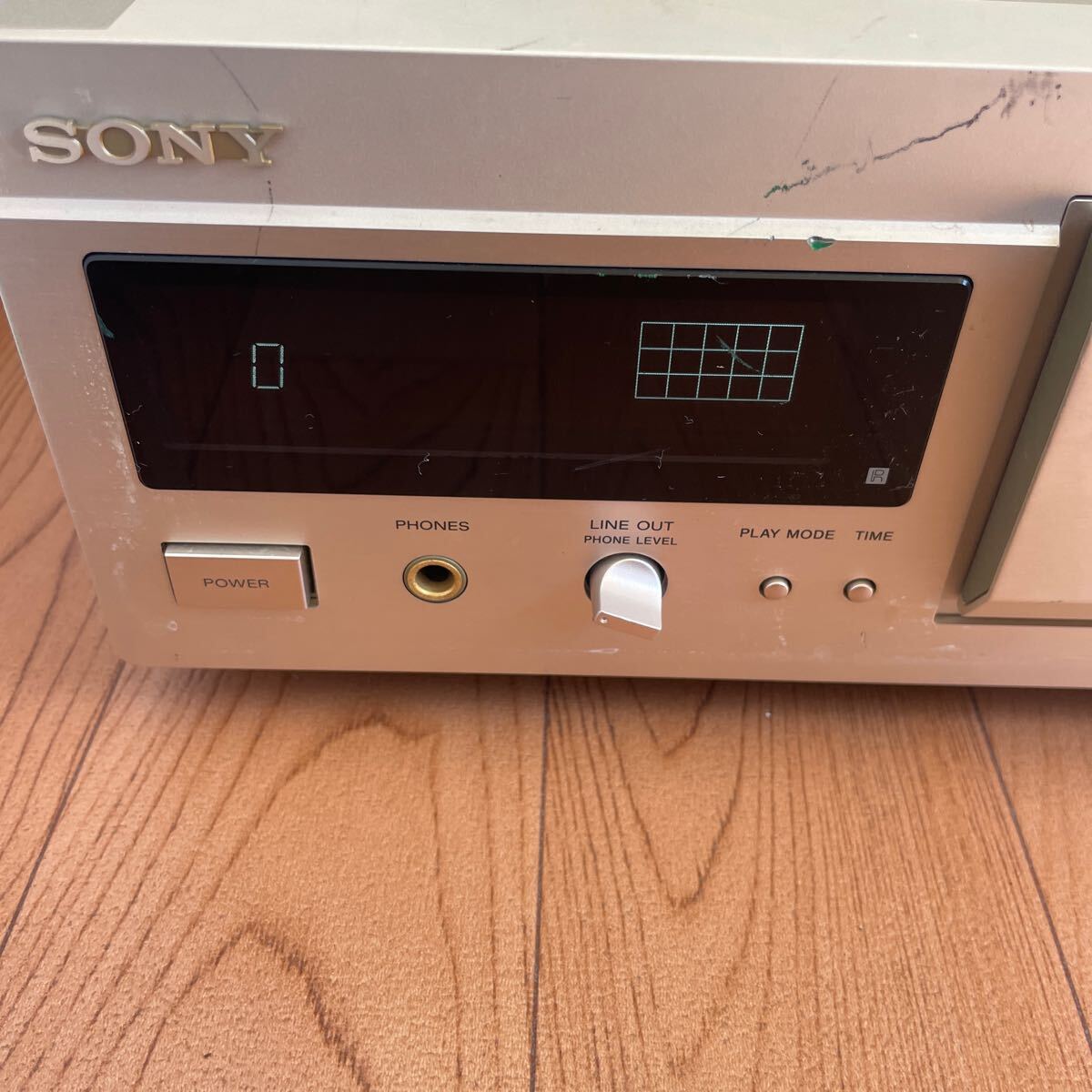 SONY CDP-XA30ES CDプレーヤー オーディオ機器 現状品_画像3