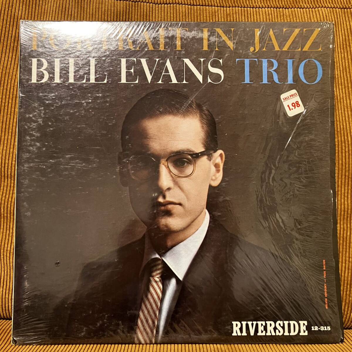 ORPHEUM US盤 Mono Bill Evans Portrait In Jazz ビル・エヴァンス RIVERSIDE ターコイズ_画像1