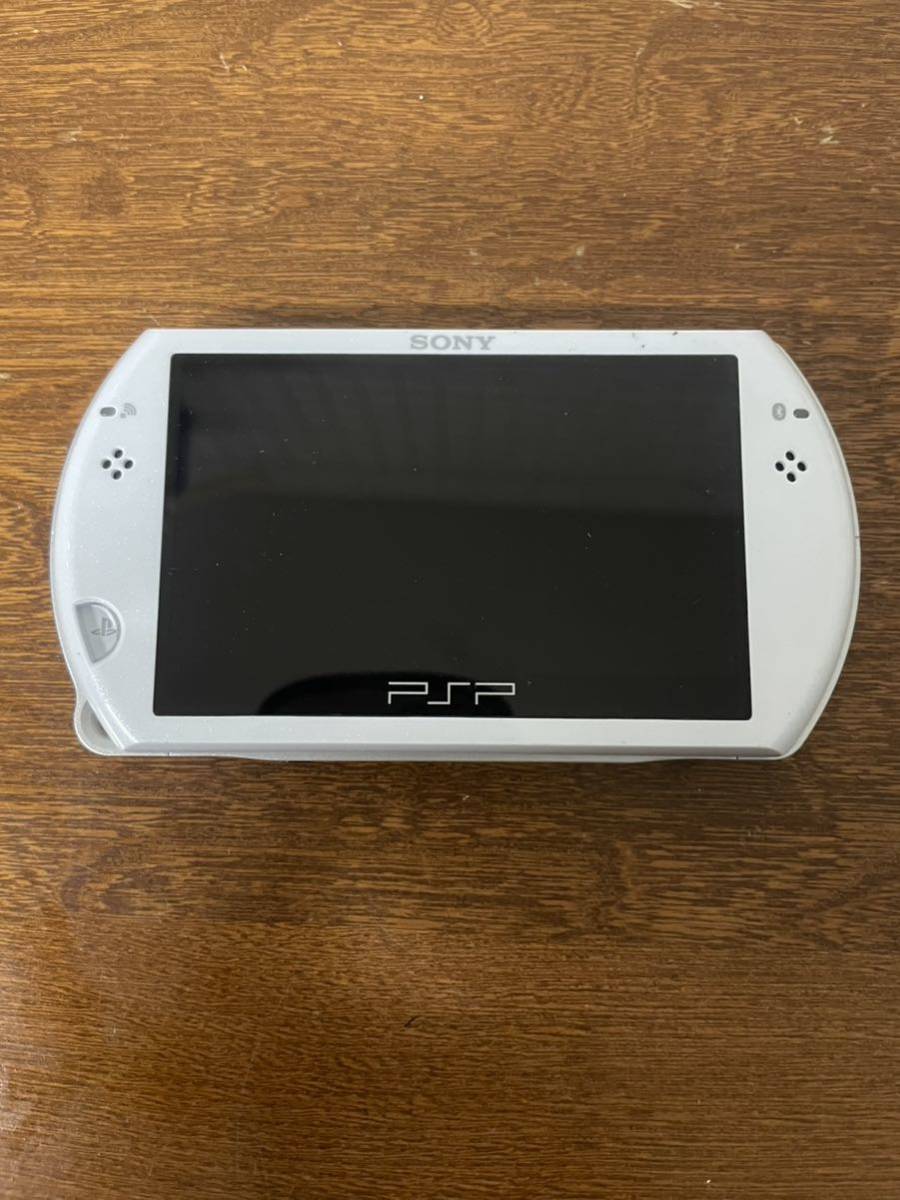 SONY ソニー PSPgo プレイステーション PlayStation Portable go パールホワイト PSP-N1000 ※動作未確認現状品_画像1