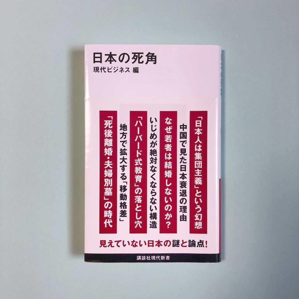 日本の死角 現代ビジネス編 講談社現代新書_画像1