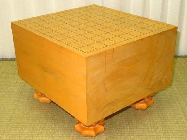 ▲日本産本榧板目六寸三分将棋盤▲未使用品_画像1