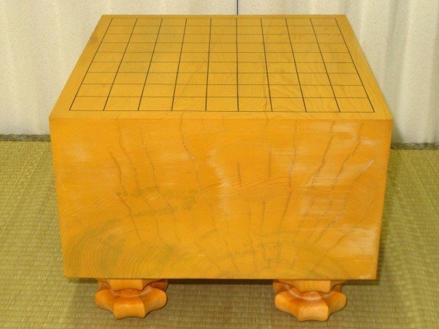 ▲日本産本榧板目六寸三分将棋盤▲未使用品_画像3