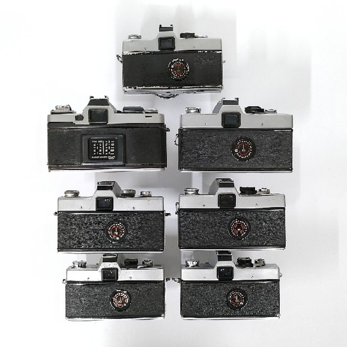 Minolta SRT 101 , XD + レンズ 1.4/58 , 1.7/55 , 3.5/135 他 MF一眼レフ 7点セット まとめ ●ジャンク品 [8618TMC]_画像8