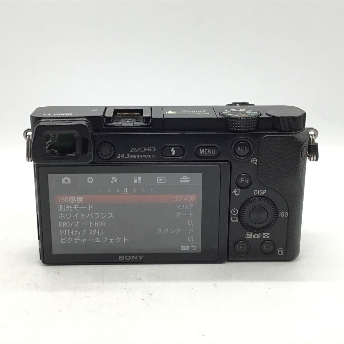  camera SONY α6000 mirrorless single‐lens reflex body present condition goods [1589HJ]