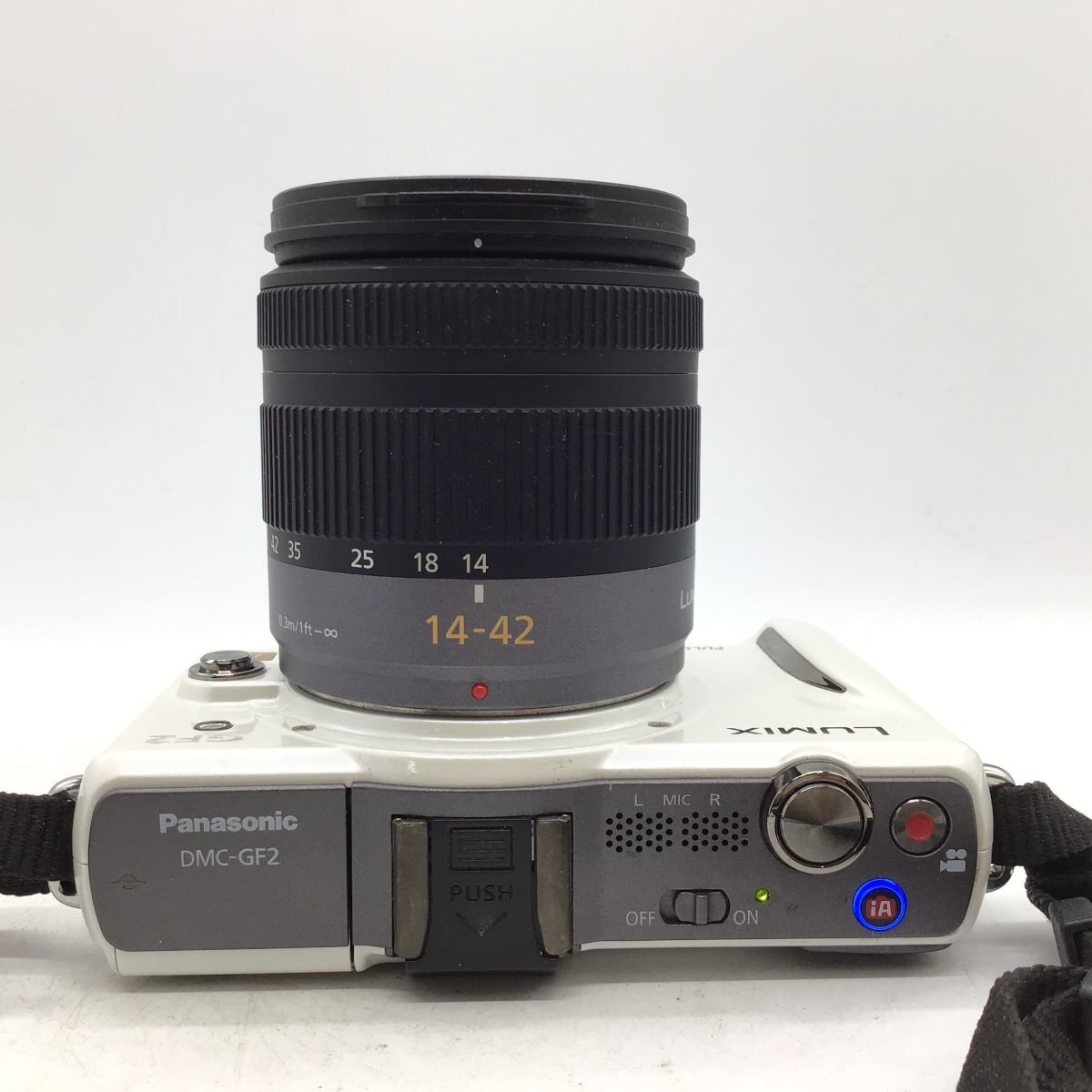カメラ Panasonic LUMIX GF2 / G VARIO 14-42mm F3.5 5.6 ASPH H-FA01042 ミラーレス一眼レフ セット品 現状品 [1619HJ]_画像6