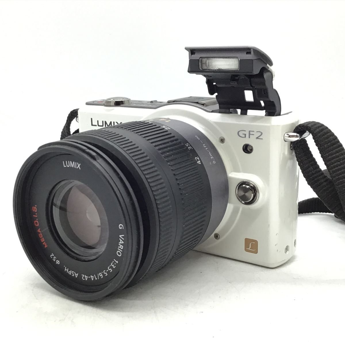 カメラ Panasonic LUMIX GF2 / G VARIO 14-42mm F3.5 5.6 ASPH H-FA01042 ミラーレス一眼レフ セット品 現状品 [1619HJ]_画像1