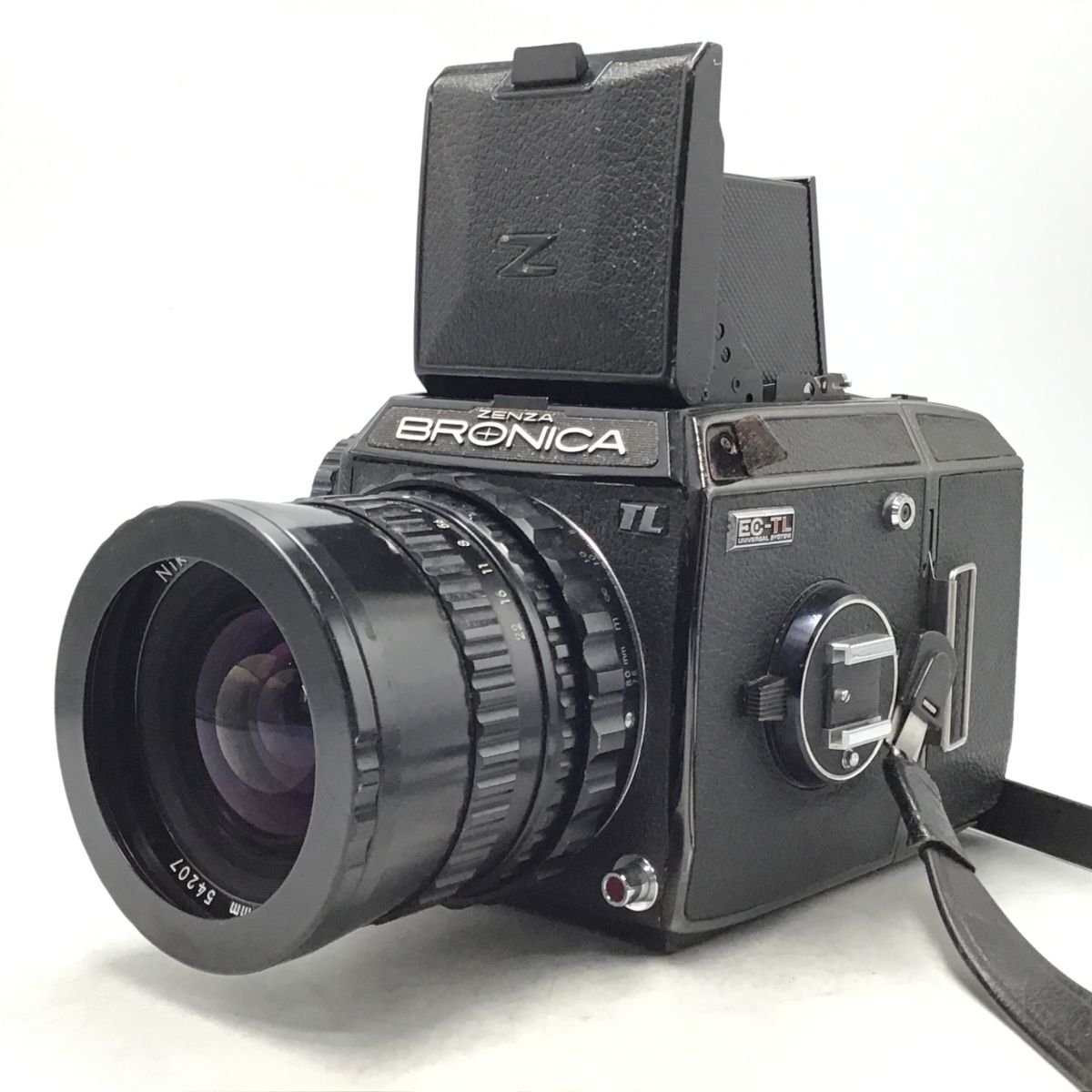 カメラ Zenza Bronica EC-TL / Nikkor-O・C 50mm f2.8 中判 セット品 ジャンク品 [2262JC]_画像1