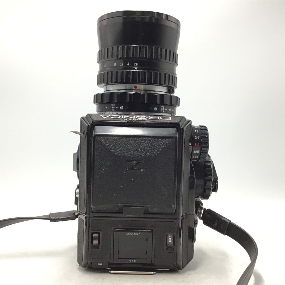 カメラ Zenza Bronica EC-TL / Nikkor-O・C 50mm f2.8 中判 セット品 ジャンク品 [2262JC]_画像5