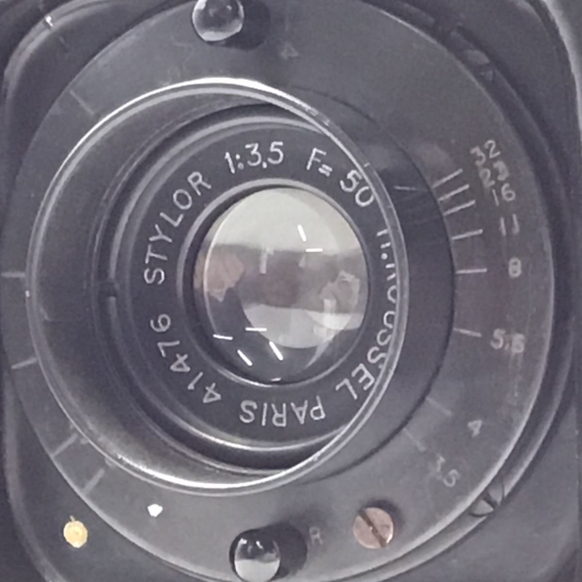 カメラ ANDRE DEBRIE FRANCAISE SEPT PARIS フランス製 H.ROUSSEL STYLOR 50mm F3.5 映写機 本体 現状品 [2271JC]_画像2