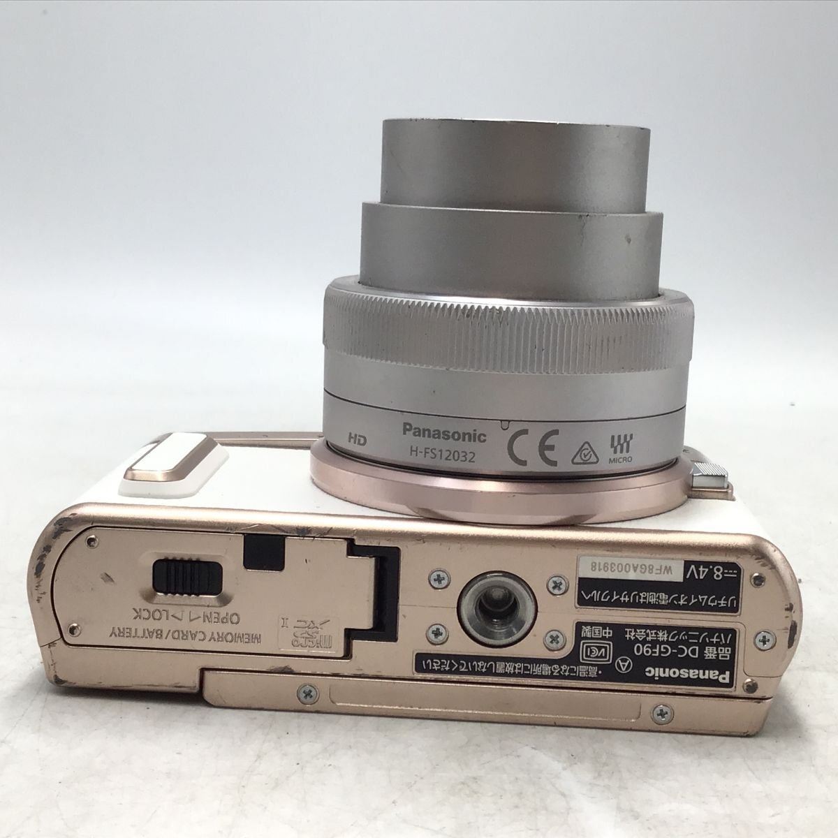 カメラ Panasonic LUMIX DC-GF90 / G VARIO 12-32mm ミラーレス一眼レフ セット品 ジャンク品 [1626HJ]の画像7