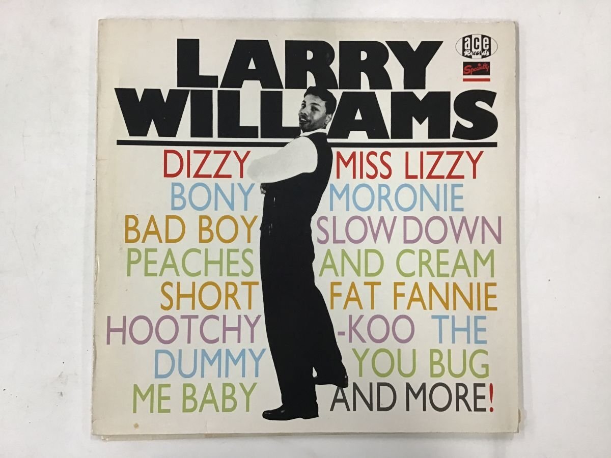 LP / LARRY WILLIAMS / DIZZY MISS LIZZY / 独盤 [5350RR]_画像1