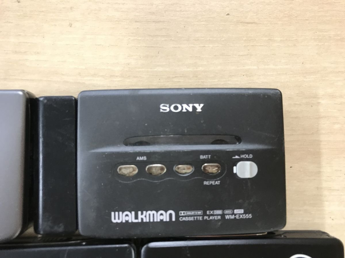 SONY WM-EX88 WM-EX666 他 ソニー カセットプレーヤー WALKMAN カセットプレーヤー ウォークマン 7点セット◆ジャンク品 [3609W]_画像3