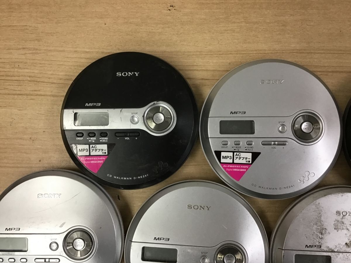 SONY D-NE241 ソニー CDウォークマン WALKMAN CDプレーヤー MP3対応 7点セット◆ジャンク品 [3640W]_画像2