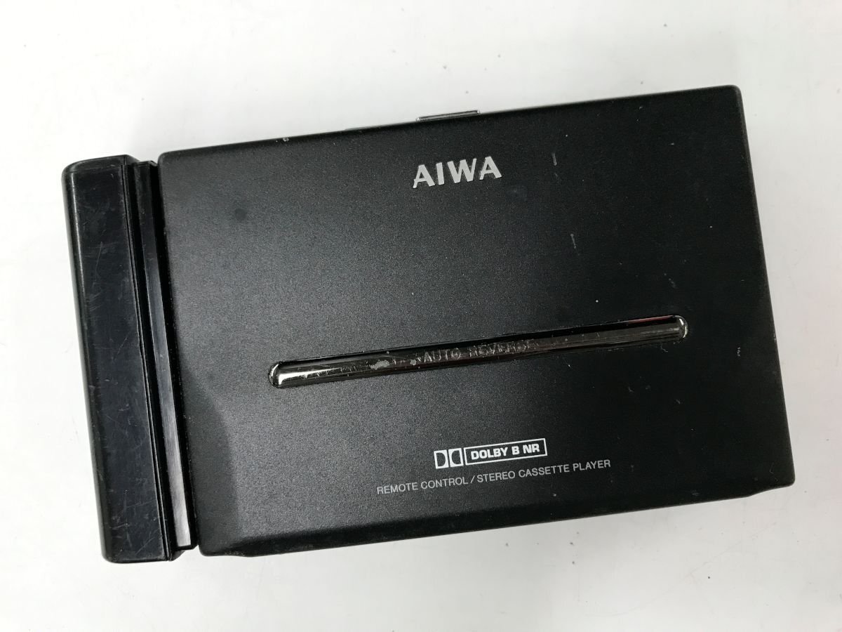 AIWA HS-PL55 カセットプレーヤー カセットボーイ カセットプレーヤー アイワ cassetteboy◆ジャンク品 [3706W]_画像1
