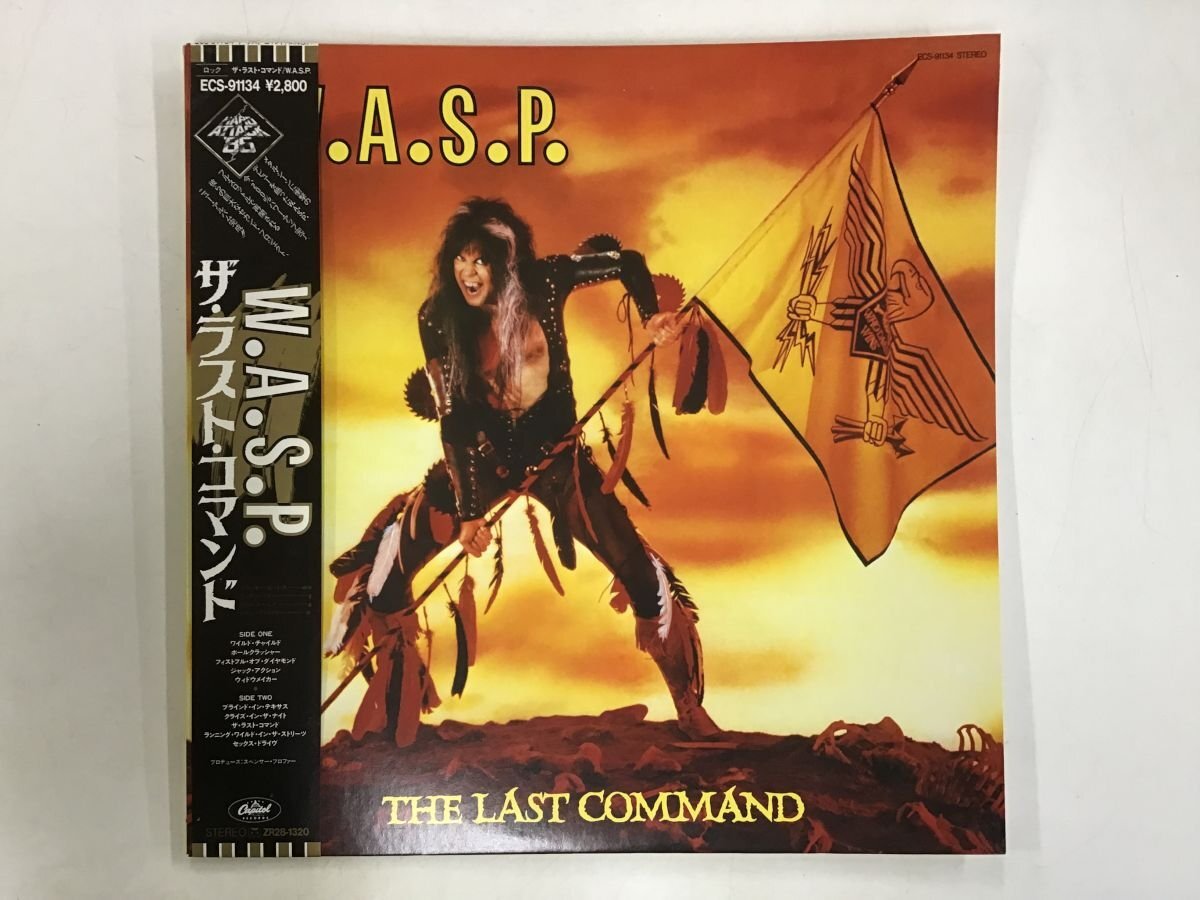 LP / W A S P / THE LAST COMMAND / 帯付 [6021RR]_画像1