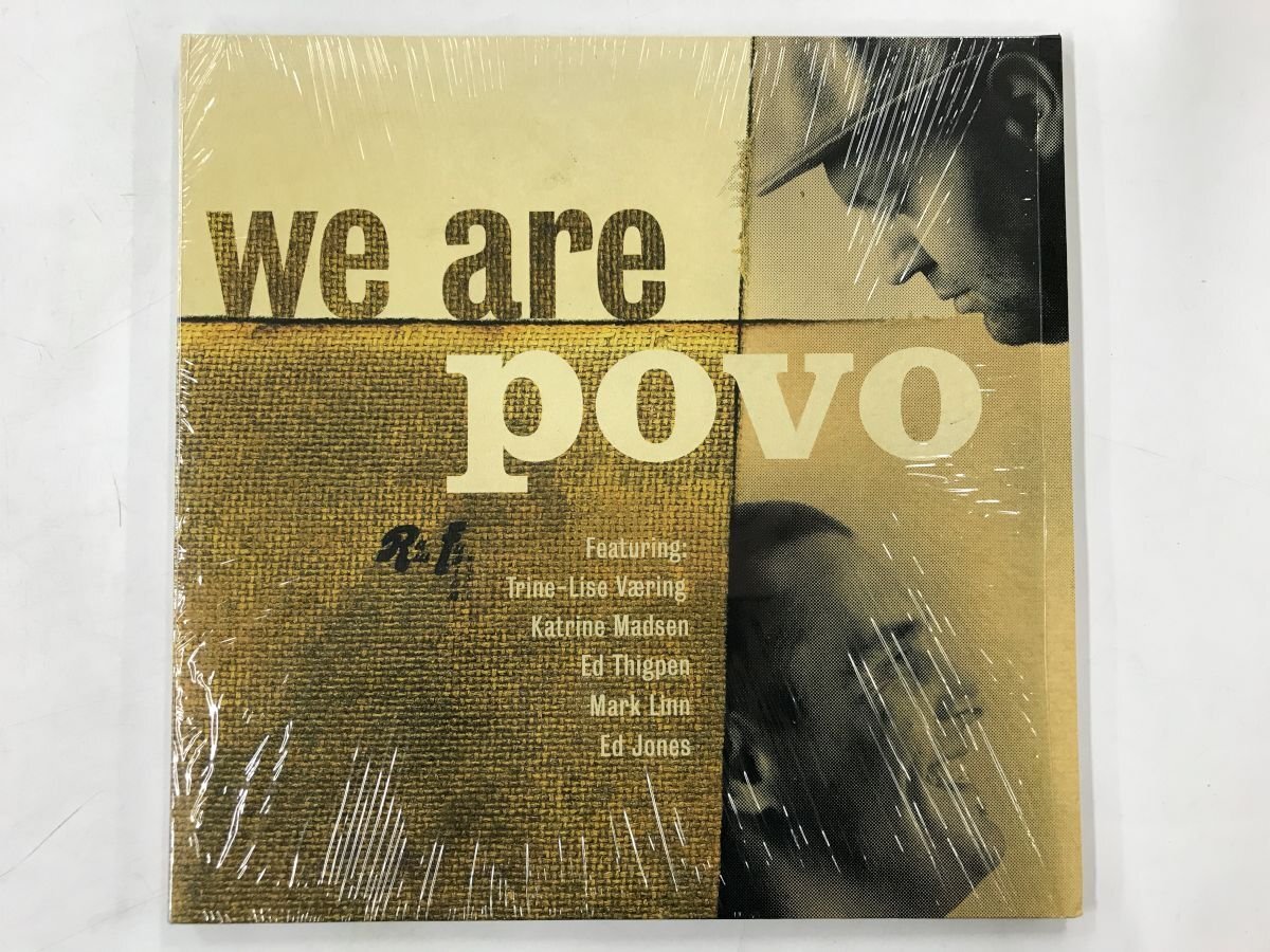  beautiful goods LP / POVO / WE ARE POVO / shrink / Sweden record [6327RR]