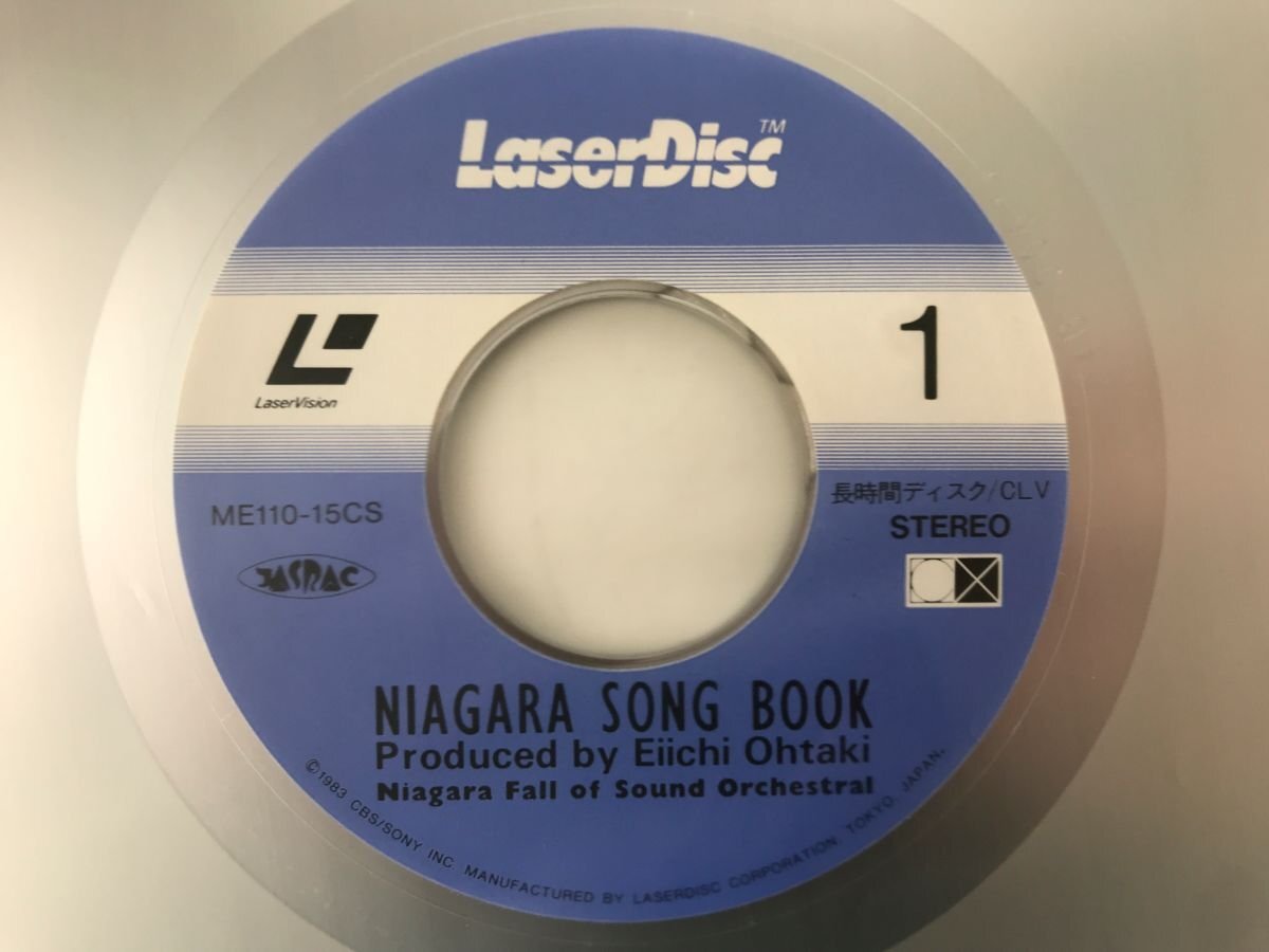 LD / NIAGARA FALL OF SOUND ORCHESTRAL / NIAGARA SONG BOOK [6243RR]の画像3