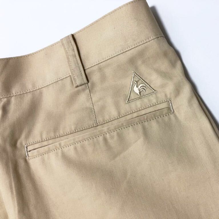 衝撃プライス！【最強ゴルフウェアモデル！】【le coq sportif GOLF ルコックスポルティフゴルフ】トラウザーパンツ【胴囲76】N-J26_画像5