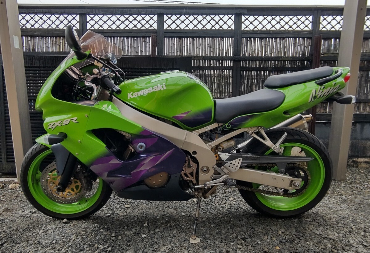 大量入荷 - Yahoo!オークション カワサキ 走行26353km 1999年式 C型 ZX-9R サーフィン・ボディボード
