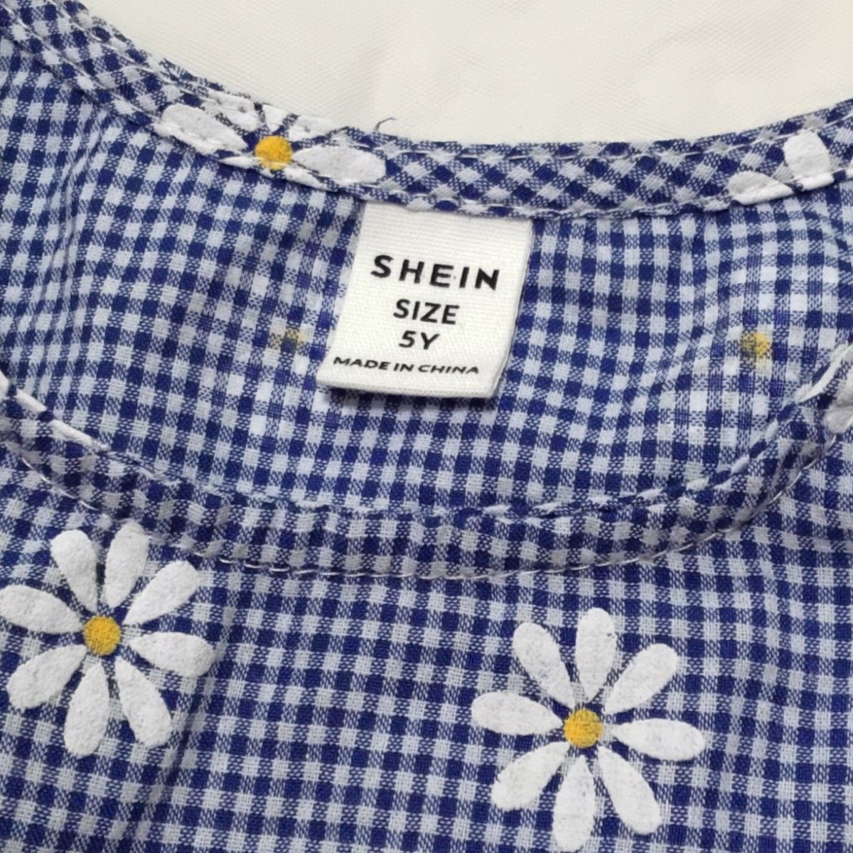 【SHEIN】シーイン　チュニック　花柄　マーガレット　120　ブラウス　キッズ