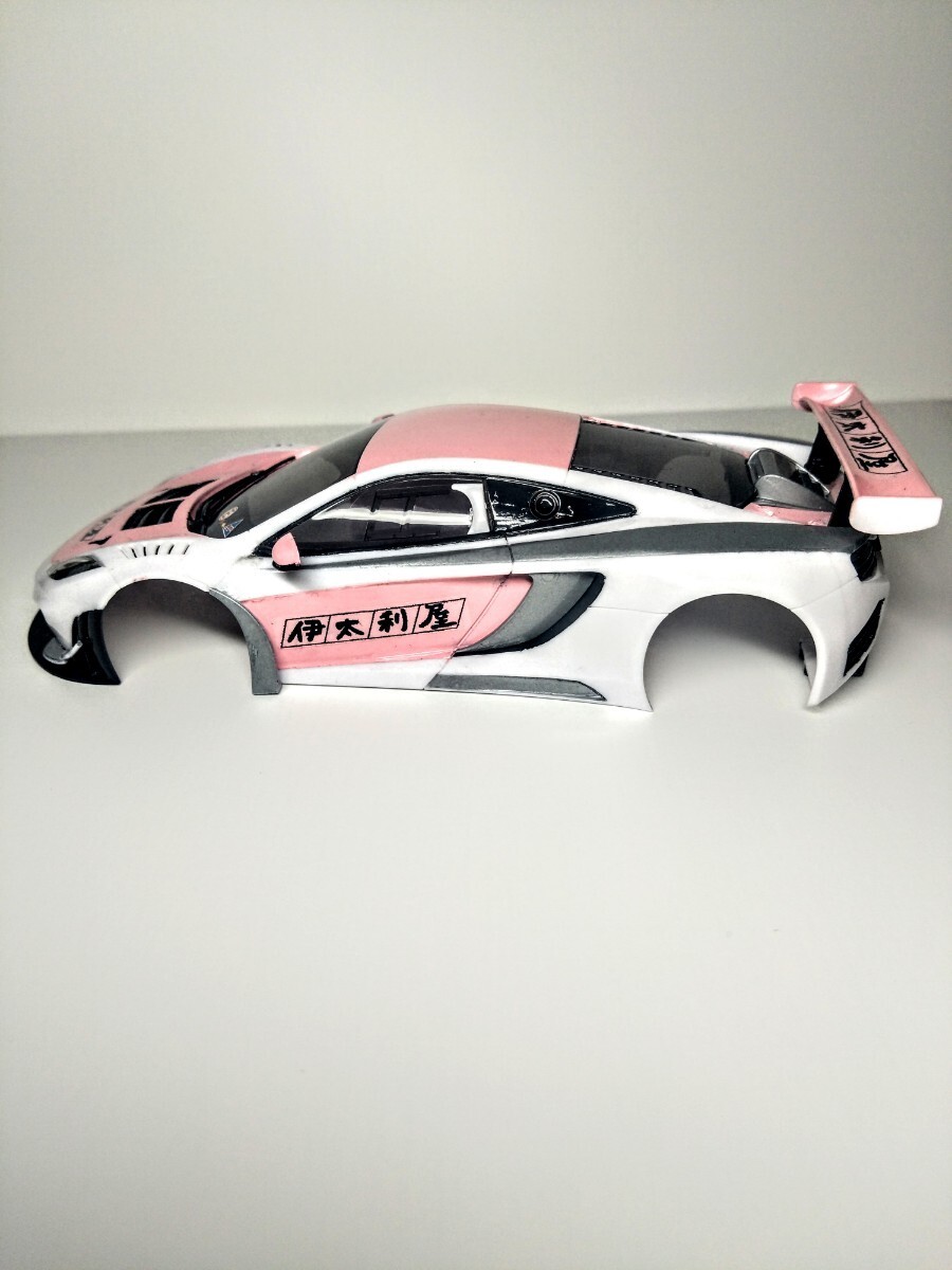 京商　ミニッツ　マクラーレン12C GT3 ホワイトボディ　自作_画像3