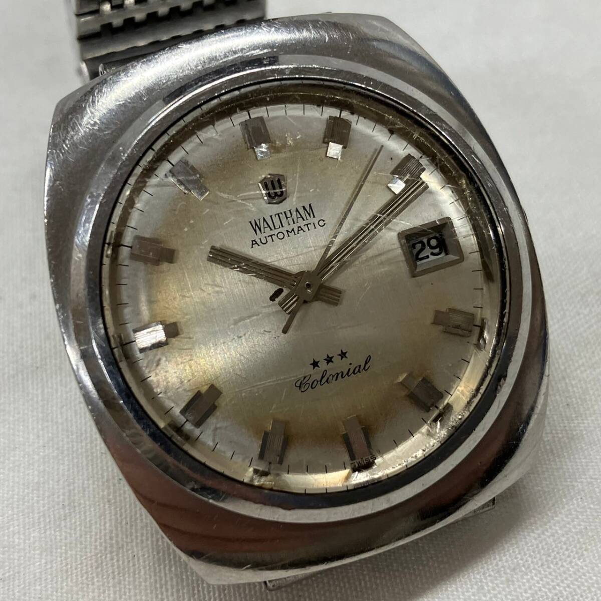 4748-3A WALTHAM ウォルサム Colonial コロニアル AUTOMATIC 自動巻き メンズ腕時計の画像8