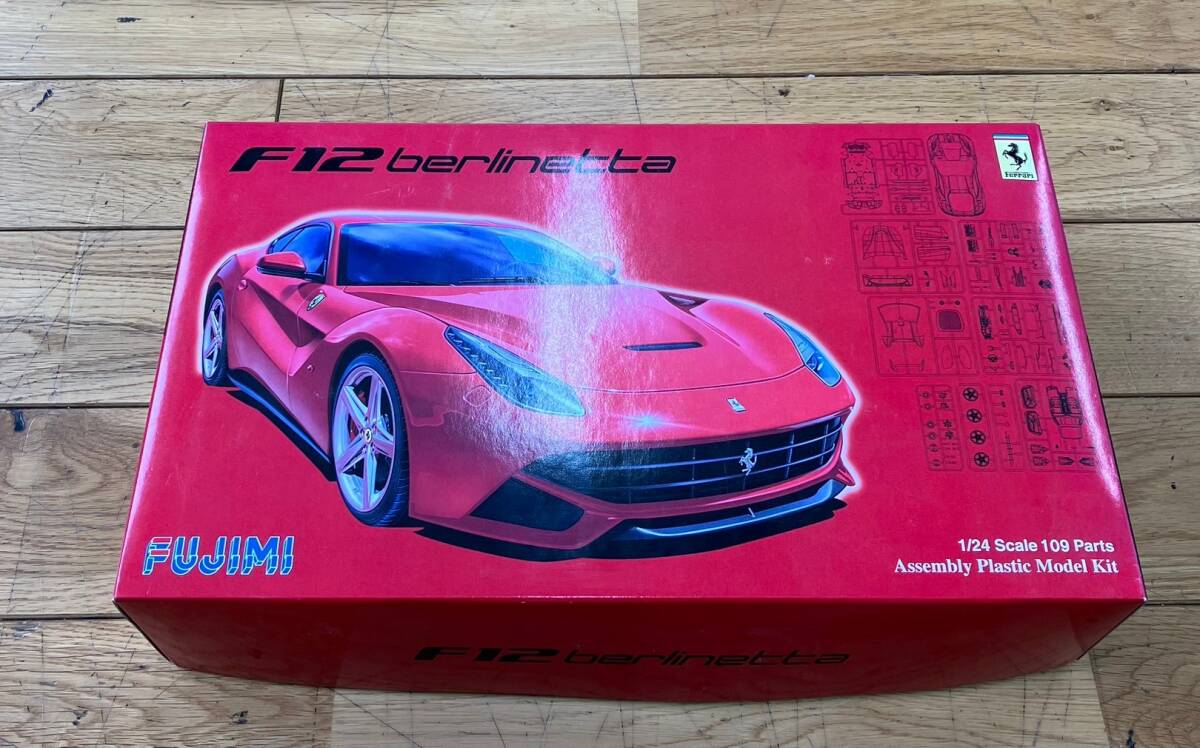 4794-2K　FUJIMI　フジミ　1/24 フェラーリ F12 ベルリネッタ berlinetta Scale 109 Parts　プラモデル　車_画像1