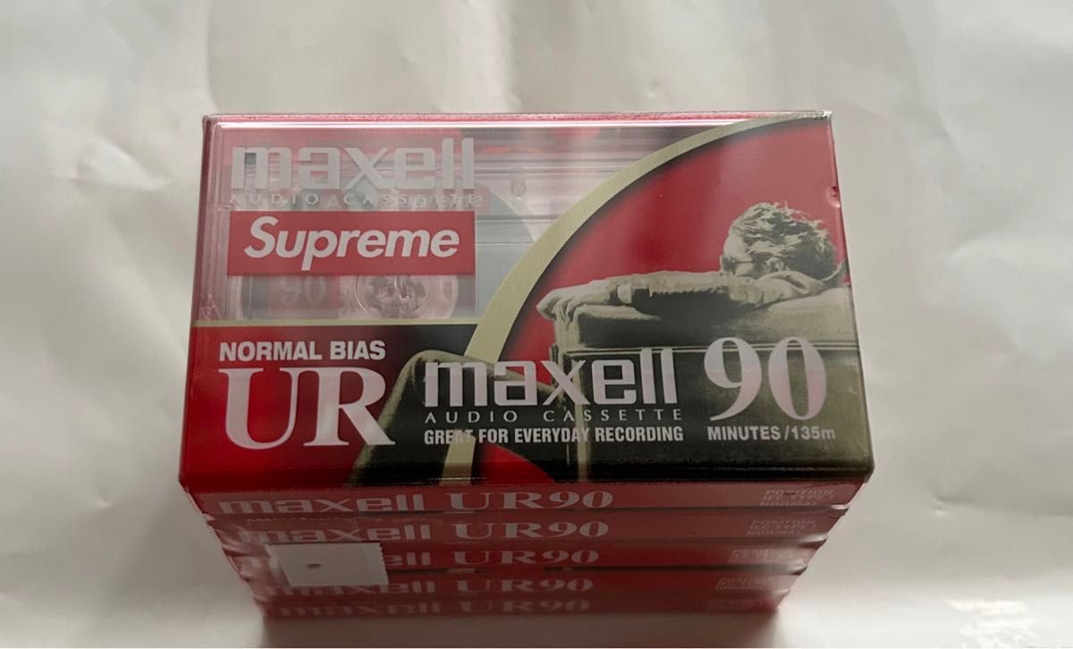 Supreme Maxell Cassette Tape シュプリーム マクセル カセット Supreme Maxell Cassette Tape シュプリーム マクセル カセット