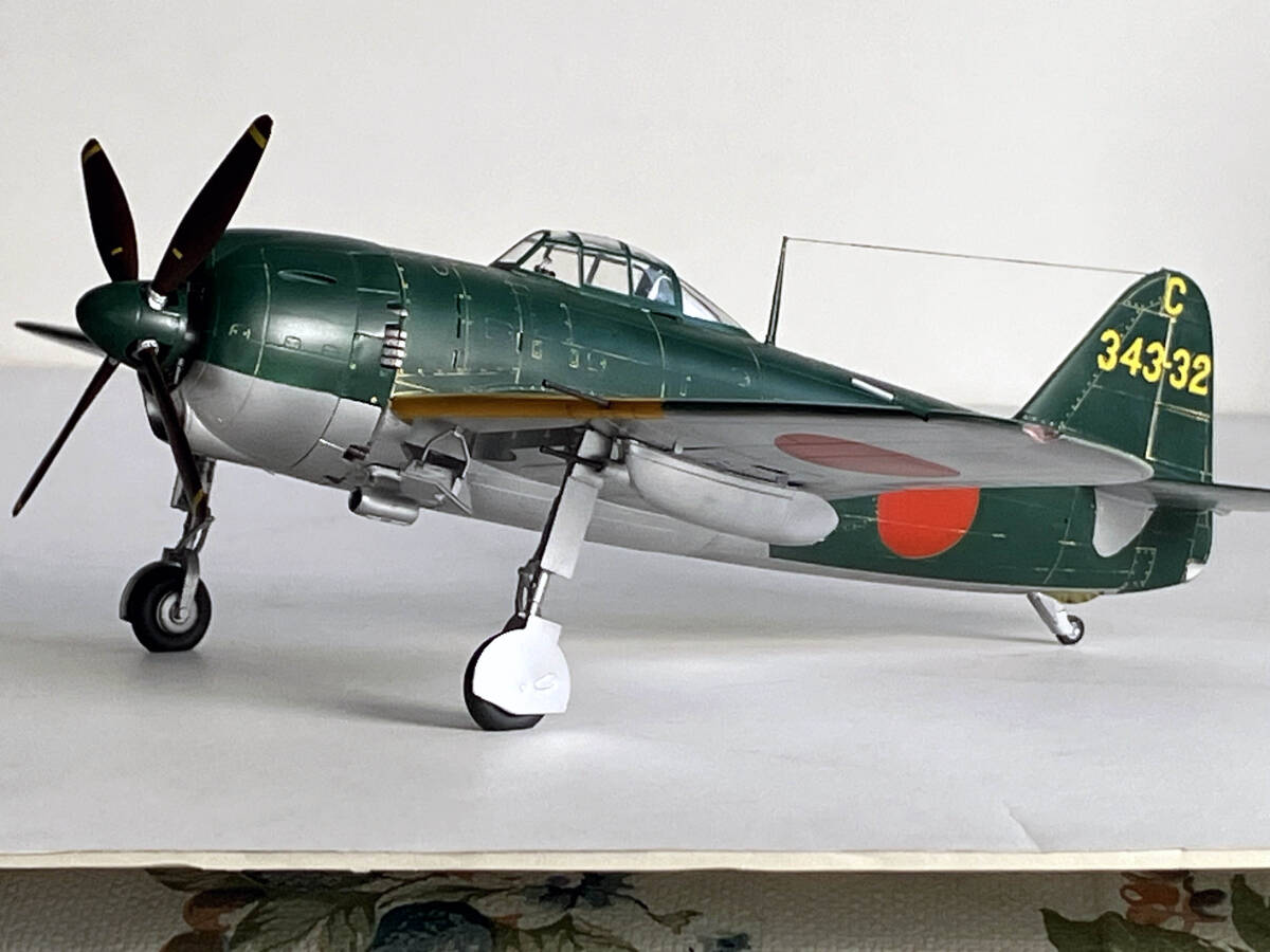 atsudra工房完成品】1/48 紫電甲型 第343海軍航空隊 343-32 atsudra工房完成品】1/48 紫電甲型 第343海軍航空隊 343-32