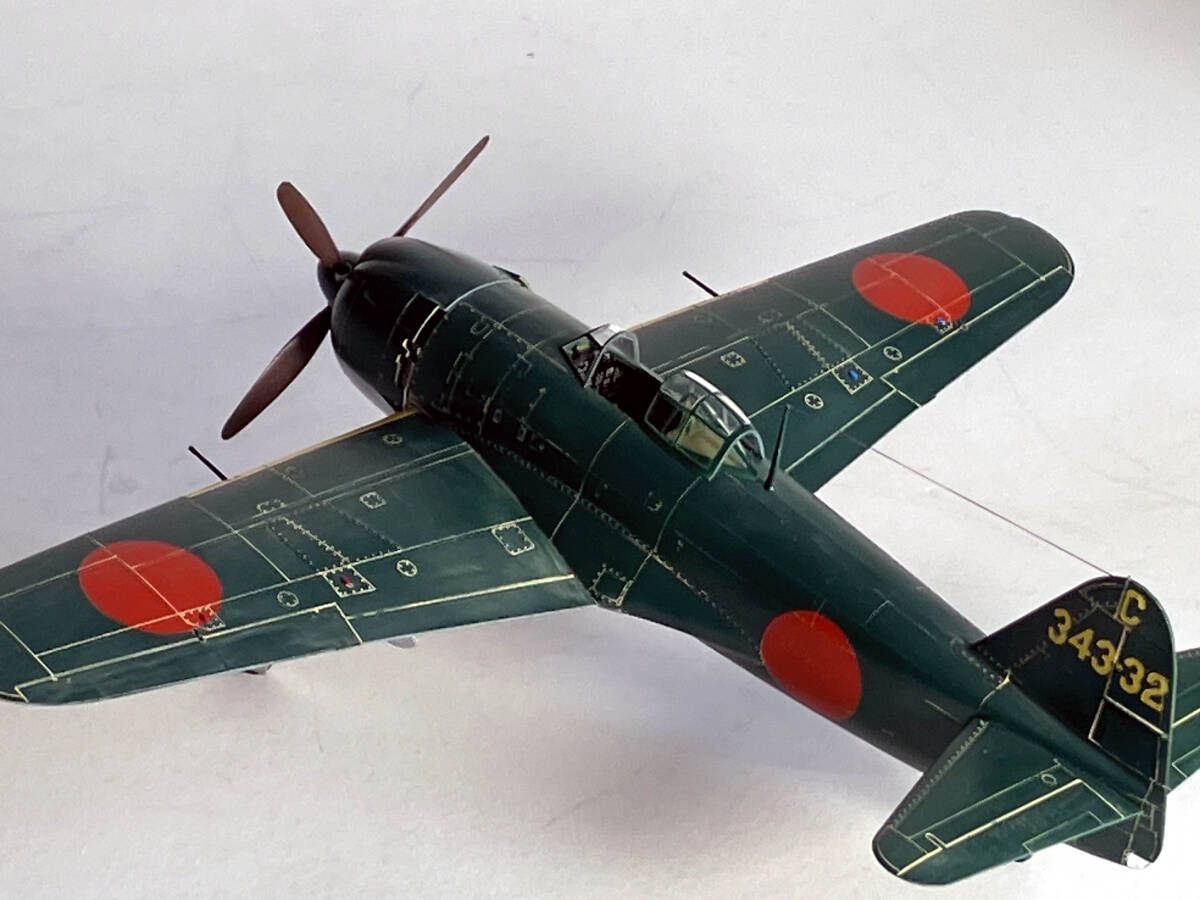 atsudra工房完成品】1/48 雷電 海軍第302航空隊 赤松少尉機 - 完成品 atsudra工房完成品】1/48 雷電 海軍第302航空隊 赤松少尉機 - 完成品