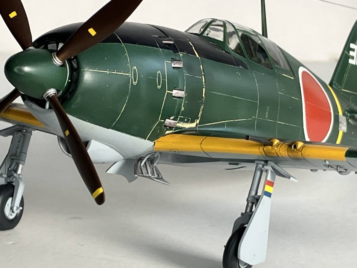 atsudra工房完成品】1/48 雷電 海軍第302航空隊 鹿屋 伊藤大尉機 atsudra工房完成品】1/48 雷電 海軍第302航空隊 鹿屋 伊藤大尉機