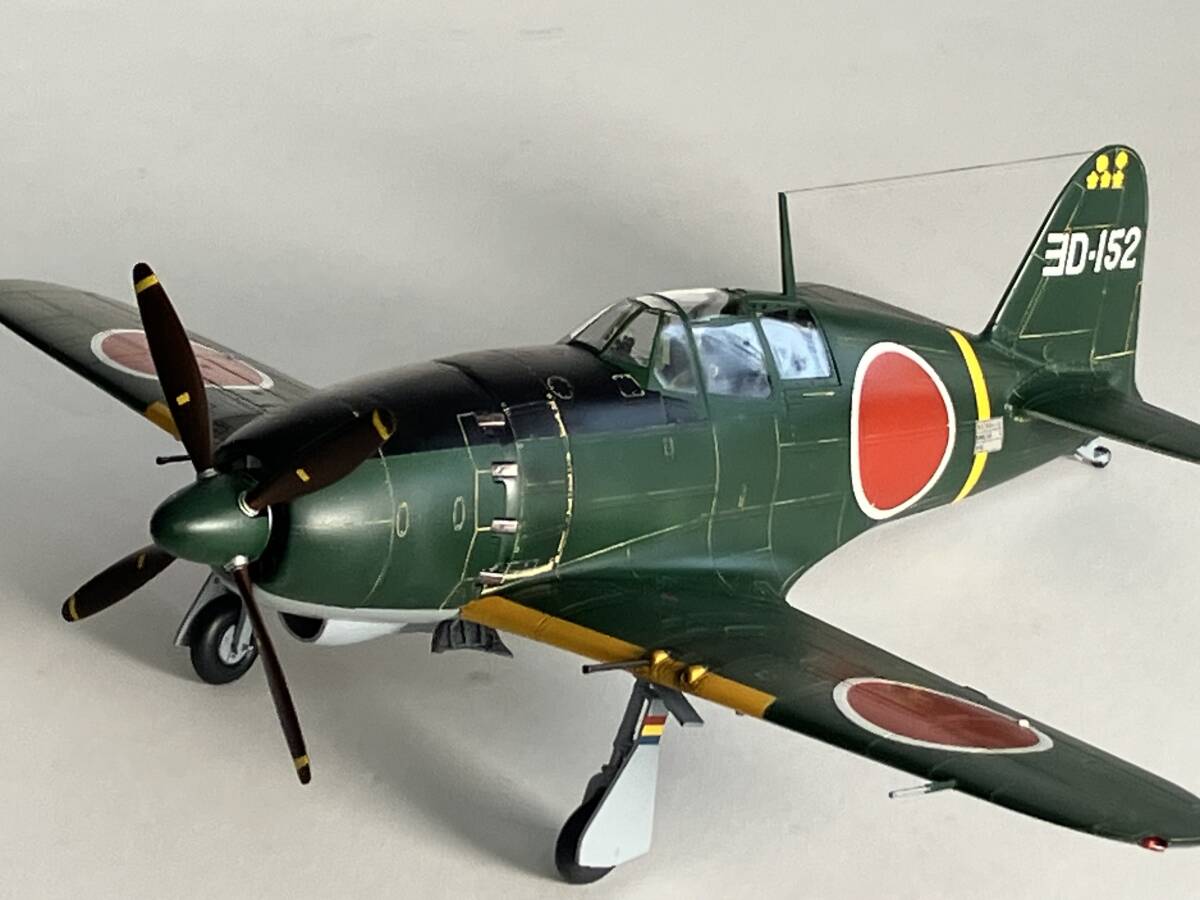 atsudra工房完成品】1/48 雷電 海軍第302航空隊 鹿屋 伊藤大尉機 atsudra工房完成品】1/48 雷電 海軍第302航空隊 鹿屋 伊藤大尉機