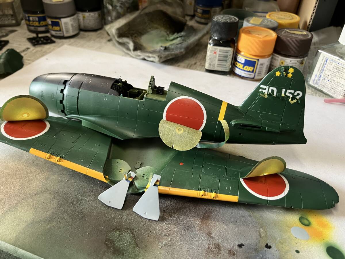 atsudra工房完成品】1/48 雷電 海軍第302航空隊 鹿屋 伊藤大尉機 atsudra工房完成品】1/48 雷電 海軍第302航空隊 鹿屋 伊藤大尉機