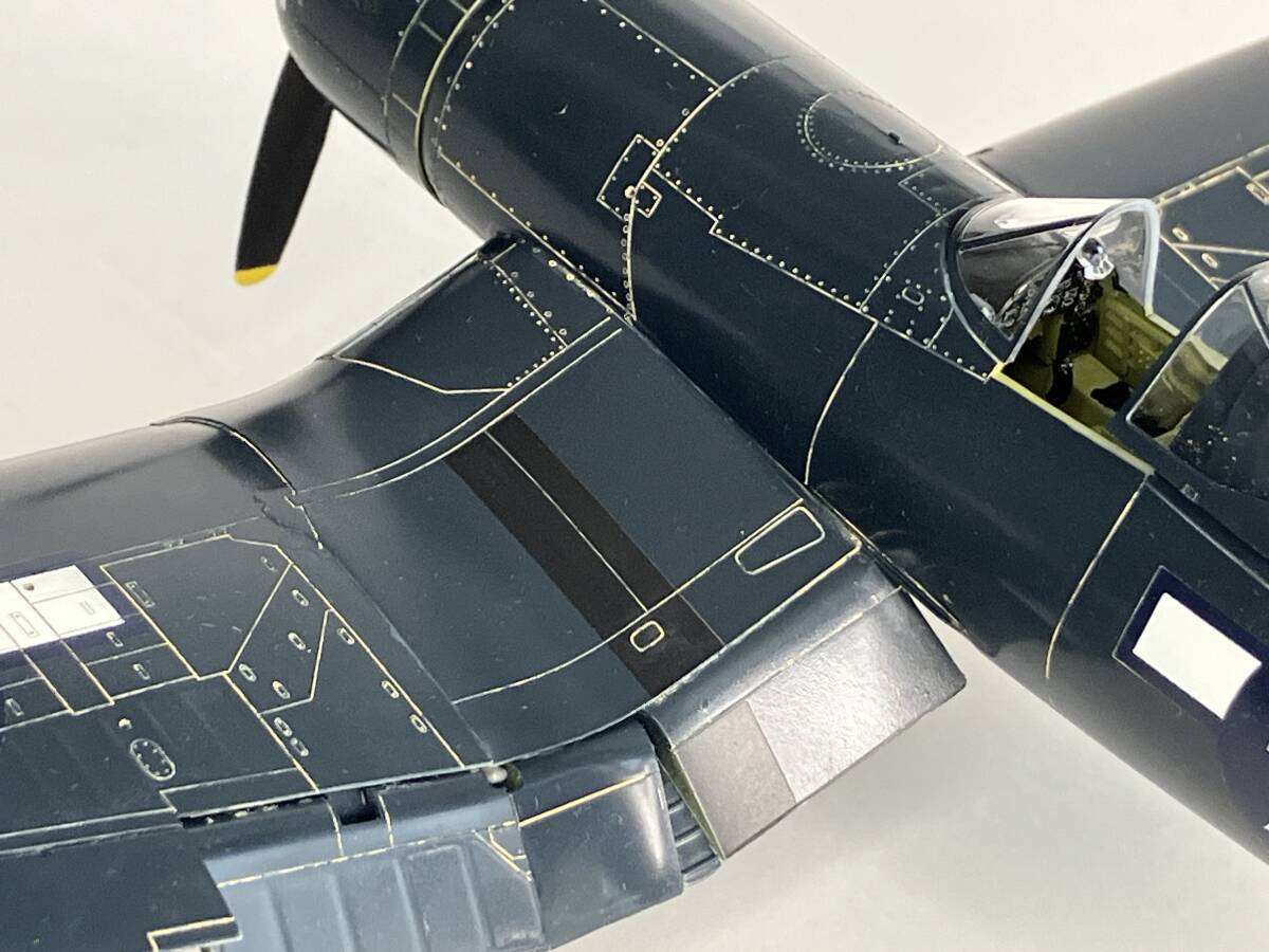 【atsudra工房完成品】1/48 F4U-1D 第112海兵戦闘飛行隊_画像4