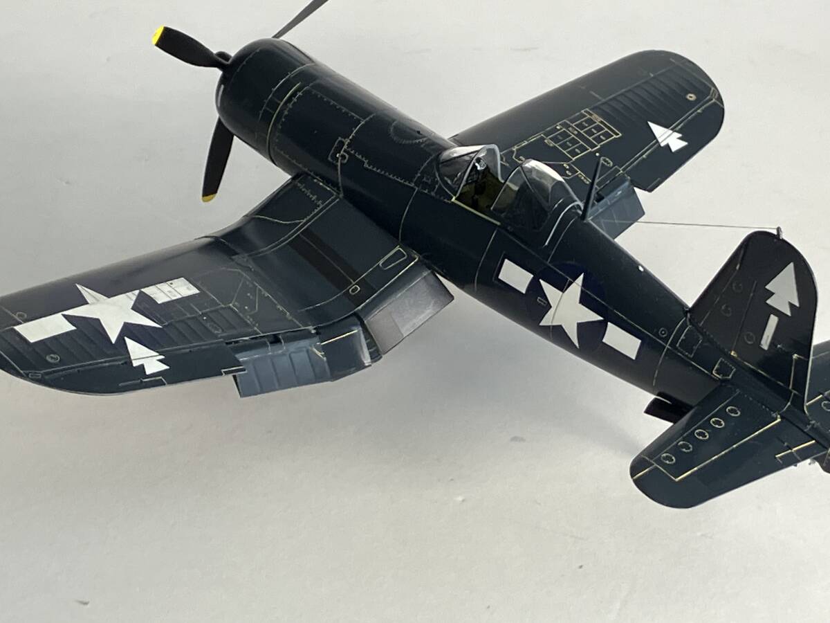 【atsudra工房完成品】1/48 F4U-1D 第112海兵戦闘飛行隊_画像3