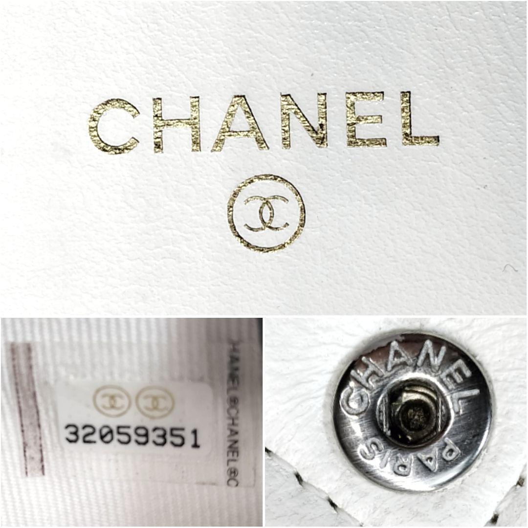 【32番台】 1628 CHANEL シャネル 財布 マテラッセ ディズヌフ 19 チェーンココ ココ COCO 金具 シルバー_画像10