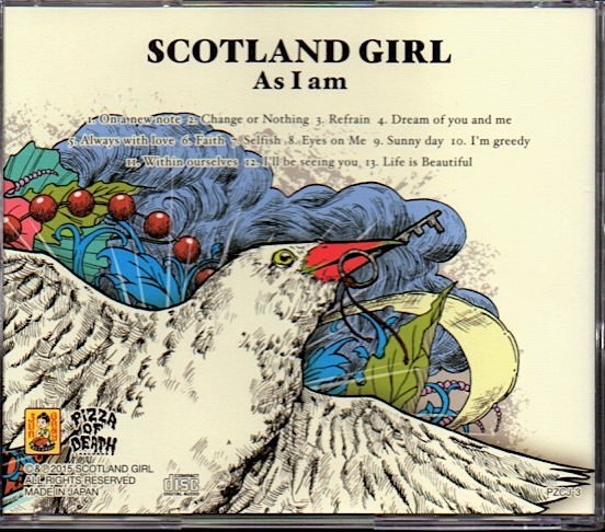 SCOTLAND GIRL「As I am」スコットランドガール_画像2