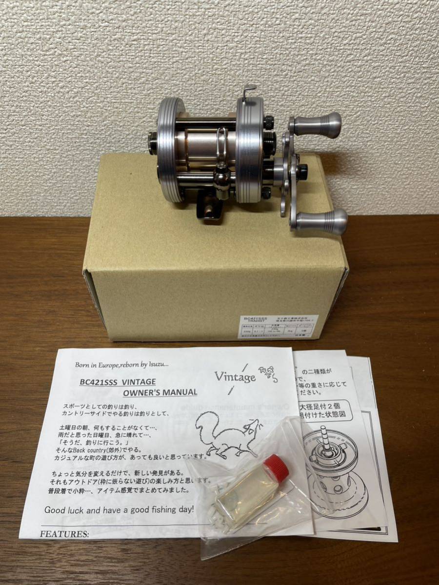 ☆未使用品☆ 五十鈴工業BC421SSS TRADIST (左巻きベイト ☆未使用品☆ 五十鈴工業BC421SSS TRADIST (左巻きベイト