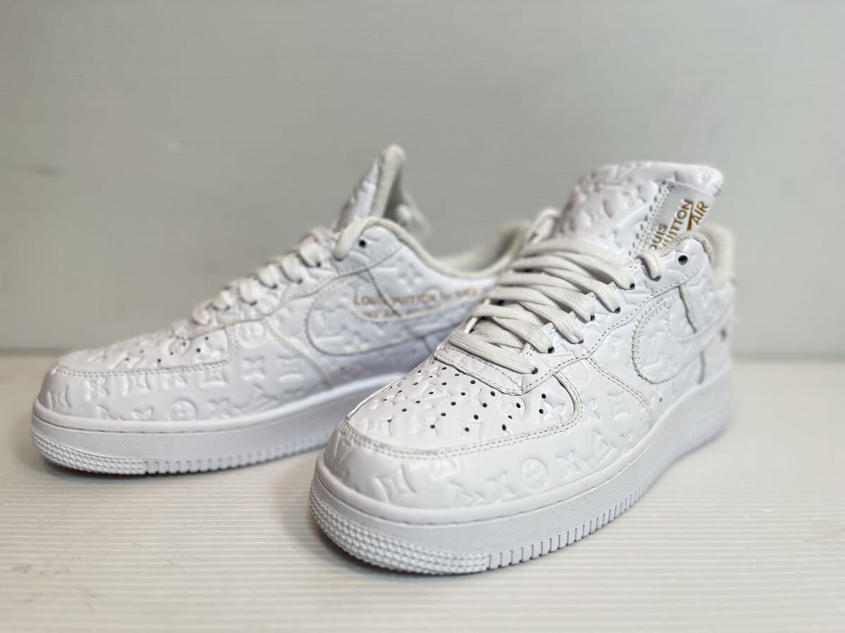 NIKE x Louis Vuitton Air Force 1スニーカー27cm US9 新品未使用ナイキ VIRGIL ABLOH_画像2