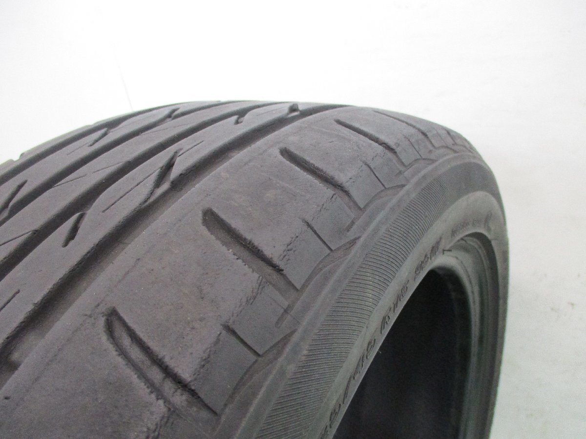 ■中古タイヤ■　225/45R18 95W BRIDGESTONE NEXTRY ECOPIA クラウン オデッセイ レガシィ等 夏タイヤ オンロード 激安 送料無料 B498_減り、トレッドみぞクラック