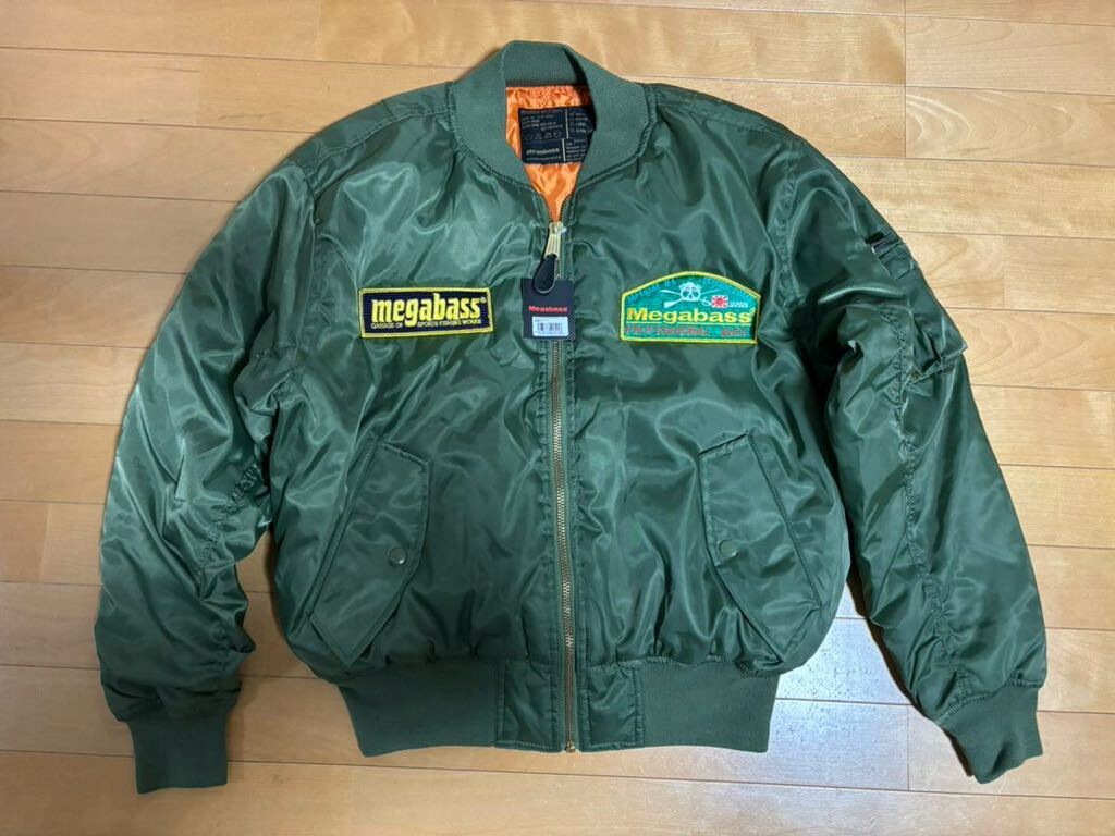 Yahoo!オークション - メガバス アパレル MA-1 ジャケット 新品 Yahoo!オークション - メガバス アパレル MA-1 ジャケット 新品