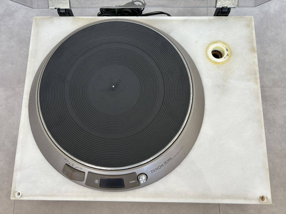 DENON Denon DP-1800 turntable record player marble / 02