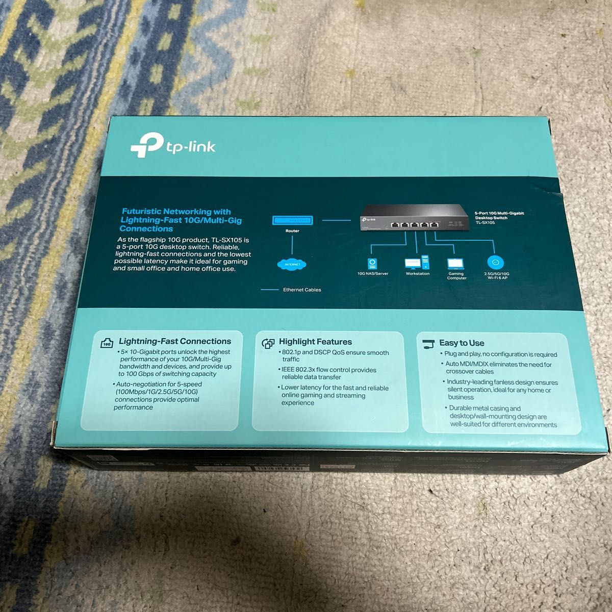 TP-Link TL-SX105 10GBaseT レアver3.0 